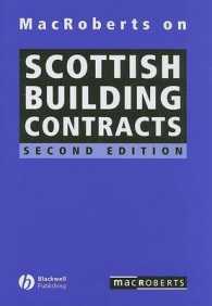 Macroberts on Scottish Building Contracts （2ND）