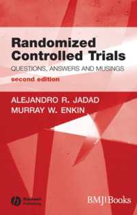 Randomised Controlled Trials : Questions, Answers, and Musings （2ND）