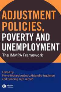 構造調整政策、貧困と失業<br>Adjustment Policies, Poverty, and Unemployment : The IMMPA Framework