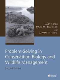 保全生物学・野生生物資源管理における問題解決法<br>Problem-Solving in Conservation Biology and Wildlife Management : Exercises for Class, Field, and Laboratory （2ND）