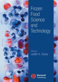 冷凍食品の科学と技術<br>Frozen Food Science and Technology