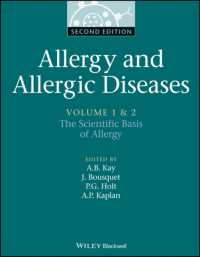 アレルギーとアレルギー疾患（第２版・全２巻）<br>Allergy and Allergic Diseases (2-Volume Set) （2ND）