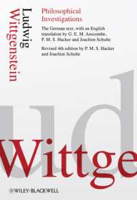 ウィトゲンシュタイン『哲学探究』（原書）※独英対訳・第４版<br>Philosophical Investigations （4TH）