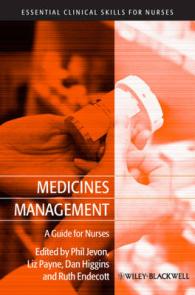 Medicines Management : A Guide for Nurses (Essential Clinical Skills for Nurses)