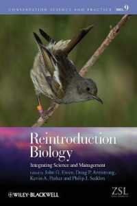 Reintroduction Biology : Integrating Science and Management (Conservation Science and Practice)