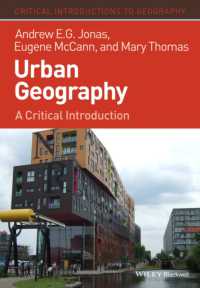 都市地理学：批判的入門<br>Urban Geography : A Critical Introduction (Critical Introductions to Geography)