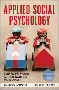 Applied Social Psychology (Bps Textbooks in Psychology)