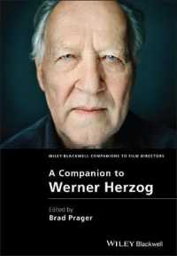 ヘルツォーク必携<br>A Companion to Werner Herzog (Wiley-blackwell Companions to Film Directors)