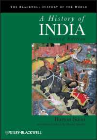 インド史（第２版）<br>A History of India (The Blackwell History of the World) （2ND）