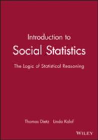 Introduction to Social Statistics : The Logic of Statistical Reasoning -- Hardback