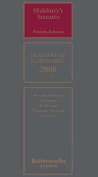 Halsbury's Statutes: Cumulative Supplement （2ND）