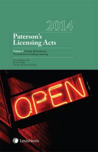 Paterson's Licensing Acts: 2014