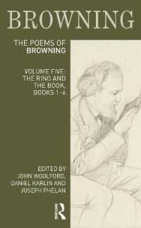 The Poems of Robert Browning: Volume Five: The Ring and the Book, Books 1-6 (Longman Annotated English Poets")