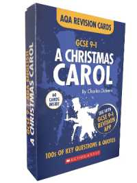 A Christmas Carol AQA English Literature (Gcse Grades 9-1 Revision Cards)