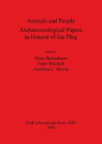 Animals and People: Archaeozoological Papers in Honour of Ina Plug