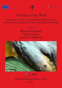 A Sense of the Past : Studies in current archaeological applications of remote sensing and non-invasive prospection methods