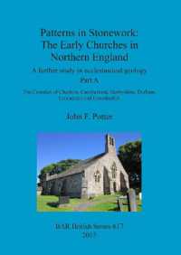 Patterns in Stonework: The Early Churches in Northern England : A further study in ecclesiastical geology Part A: The Counties of Cheshire, Cumberland, Derbyshire, Durham, Lancashire and Lincolnshire