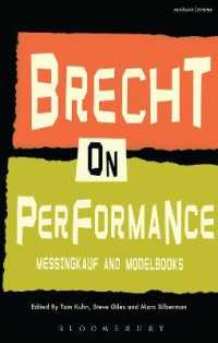 Brecht on Performance : Messingkauf and Modelbooks (Performance Books)