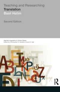 Teaching and Researching Translation (Applied Linguistics in Action) -- Paperback / softback （2 ed）