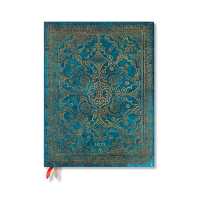 Paperblanks 2025 Daily Planner Azure Equinoxe 12-Month Ultra Elastic Band 416 Pg 80 GSM