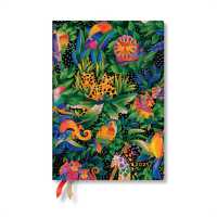 Jungle Song (Whimsical Creations) Midi 12-month Vertical Hardback Dayplanner 2025 (Elastic Band Closure) (Whimsical Creations)
