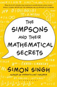 サイモン・シン『数学者たちの楽園「ザ・シンプソンズ」を作った天才たち』（原書）<br>The Simpsons and Their Mathematical Secrets