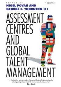 アセスメント・センターとグローバルな才能管理<br>Assessment Centres and Global Talent Management