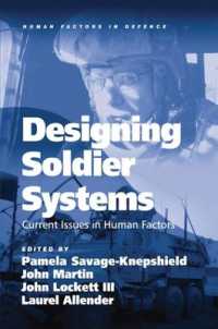 Designing Soldier Systems : Current Issues in Human Factors (Human Factors in Defence)