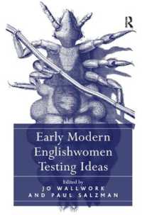 近代初期イギリス女性の思想実験<br>Early Modern Englishwomen Testing Ideas