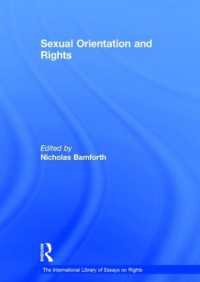 性的指向と人権<br>Sexual Orientation and Rights (The International Library of Essays on Rights)
