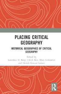 批判的地理学の国際史<br>Placing Critical Geography : Historical Geographies of Critical Geography