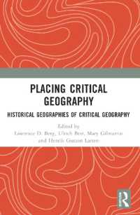 批判的地理学の国際史<br>Placing Critical Geography : Historical Geographies of Critical Geography