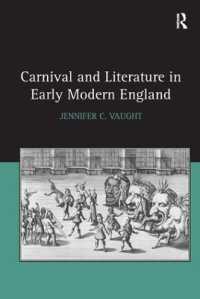 Carnival and Literature in Early Modern England