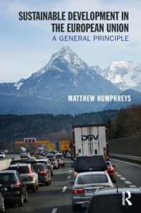 ＥＵにおける持続可能な開発の一般原則<br>Sustainable Development in the European Union : A General Principle