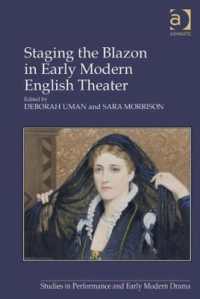 Staging the Blazon in Early Modern English Theater