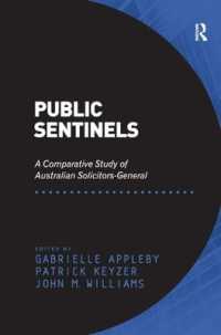 Public Sentinels : A Comparative Study of Australian Solicitors-General