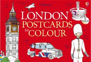 25 London Postcards to Colour -- Novelty book