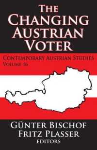 オーストリアにおける投票行動の変化<br>The Changing Austrian Voter (Contemporary Austrian Studies)