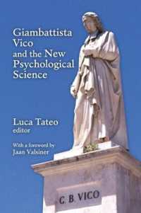 Giambattista Vico and the New Psychological Science (History and Theory of Psychology)