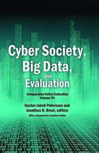 Cyber Society, Big Data, and Evaluation (Comparative Policy Evaluation)