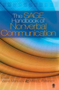 非言語コミュニケーション・ハンドブック<br>The SAGE Handbook of Nonverbal Communication