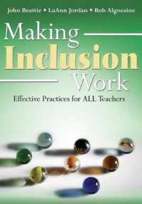 Making Inclusion Work : Effective Practices for All Teachers