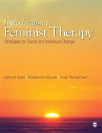 フェミニスト・カウンセリング入門<br>Introduction to Feminist Therapy : Strategies for Social and Individual Change