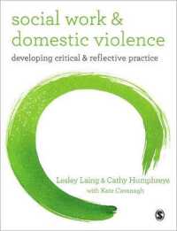 ソーシャルワークとＤＶ<br>Social Work and Domestic Violence : Developing Critical and Reflective Practice