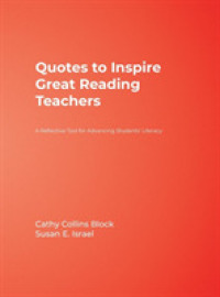 Quotes to Inspire Great Reading Teachers : A Reflective Tool for Advancing Students' Literacy
