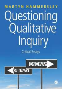 定性調査の疑問：批判的論集<br>Questioning Qualitative Inquiry : Critical Essays
