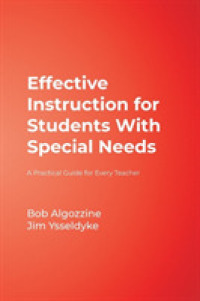 Effective Instruction for Students with Special Needs : A Practical Guide for Every Teacher