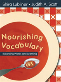 Nourishing Vocabulary : Balancing Words and Learning