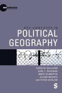 政治地理学の鍵概念<br>Key Concepts in Political Geography (Key Concepts in Human Geography)