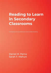 Reading to Learn in Secondary Classrooms : Increasing Comprehension and Understanding